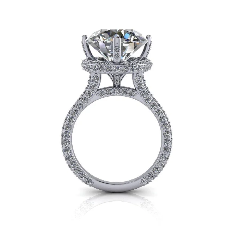 Sky No. 1 Moissanite Ring