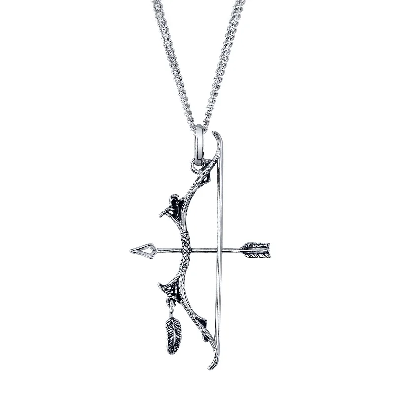 Dungeons and Dragons X RockLove Ranger Bow and Arrow Necklace