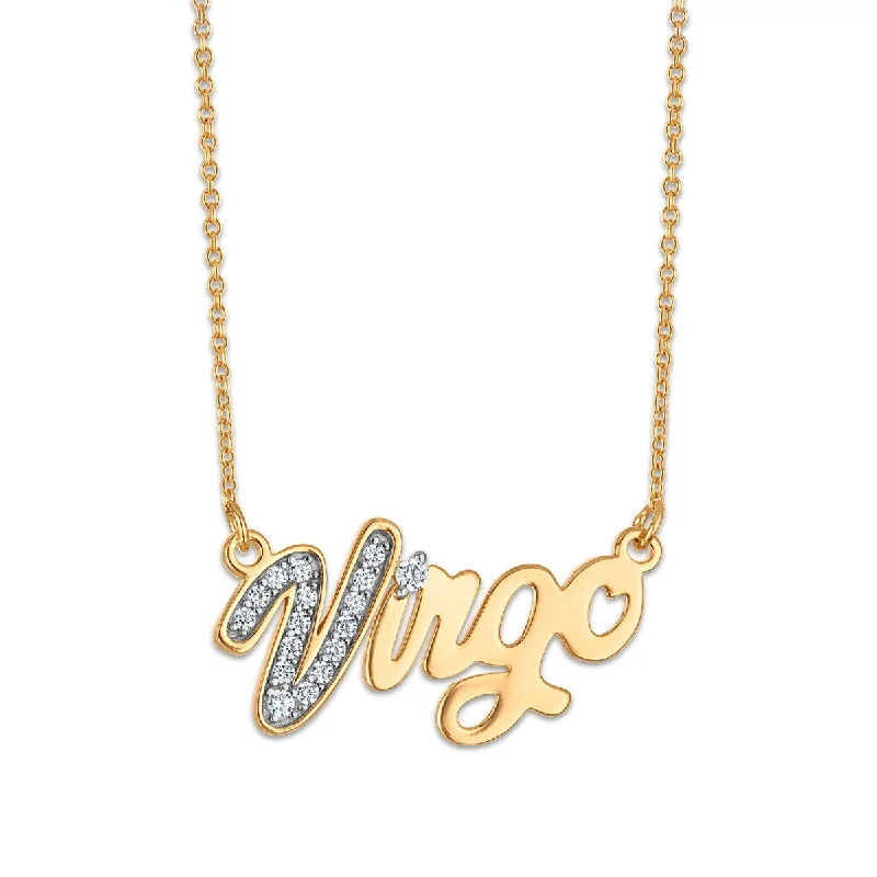 Simone I Smith Collection Virgo Necklace in 18KT Gold Plated Sterling Silver