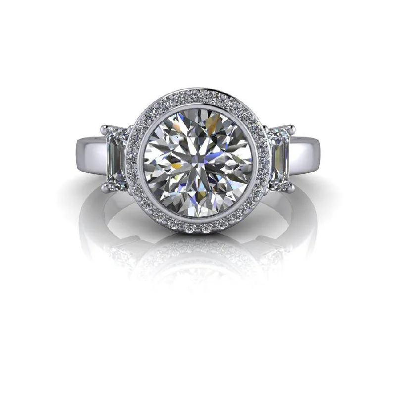 Isabella No. 4 Moissanite Ring