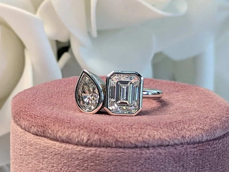 Tory No. 3 Moissanite Ring