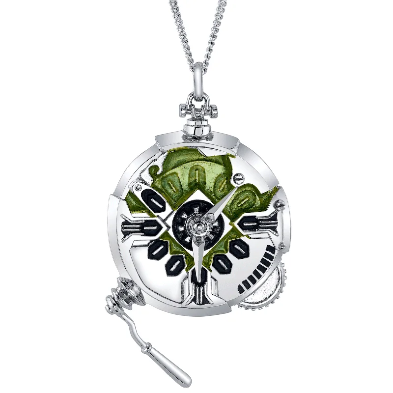 League of Legends X RockLove ARCANE Ekko Stopwatch Necklace