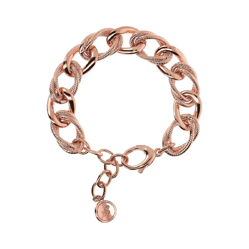 Bronzallure Purezza Large Link Bracelet 17.8cm + 5cm