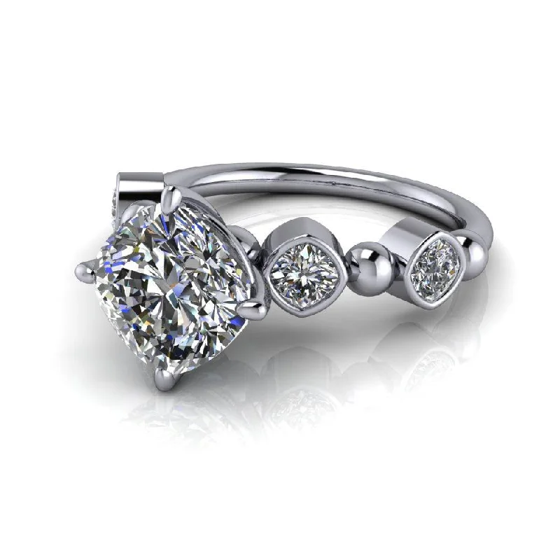 Sabrina No. 1 Moissanite Ring