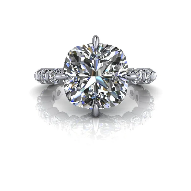 Kimmie No. 1 Moissanite Ring