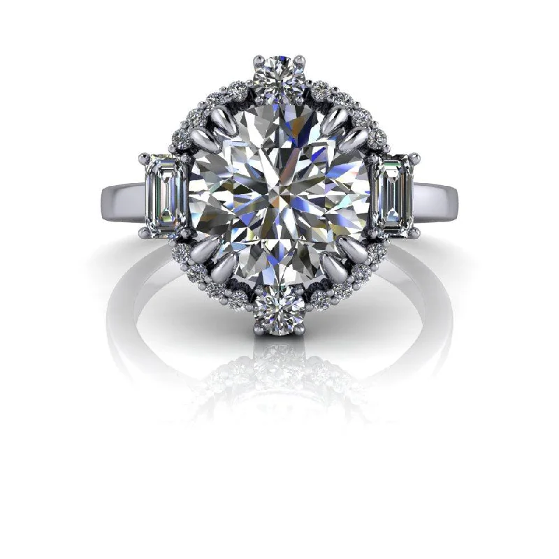 Victoria No. 3 Moissanite Ring