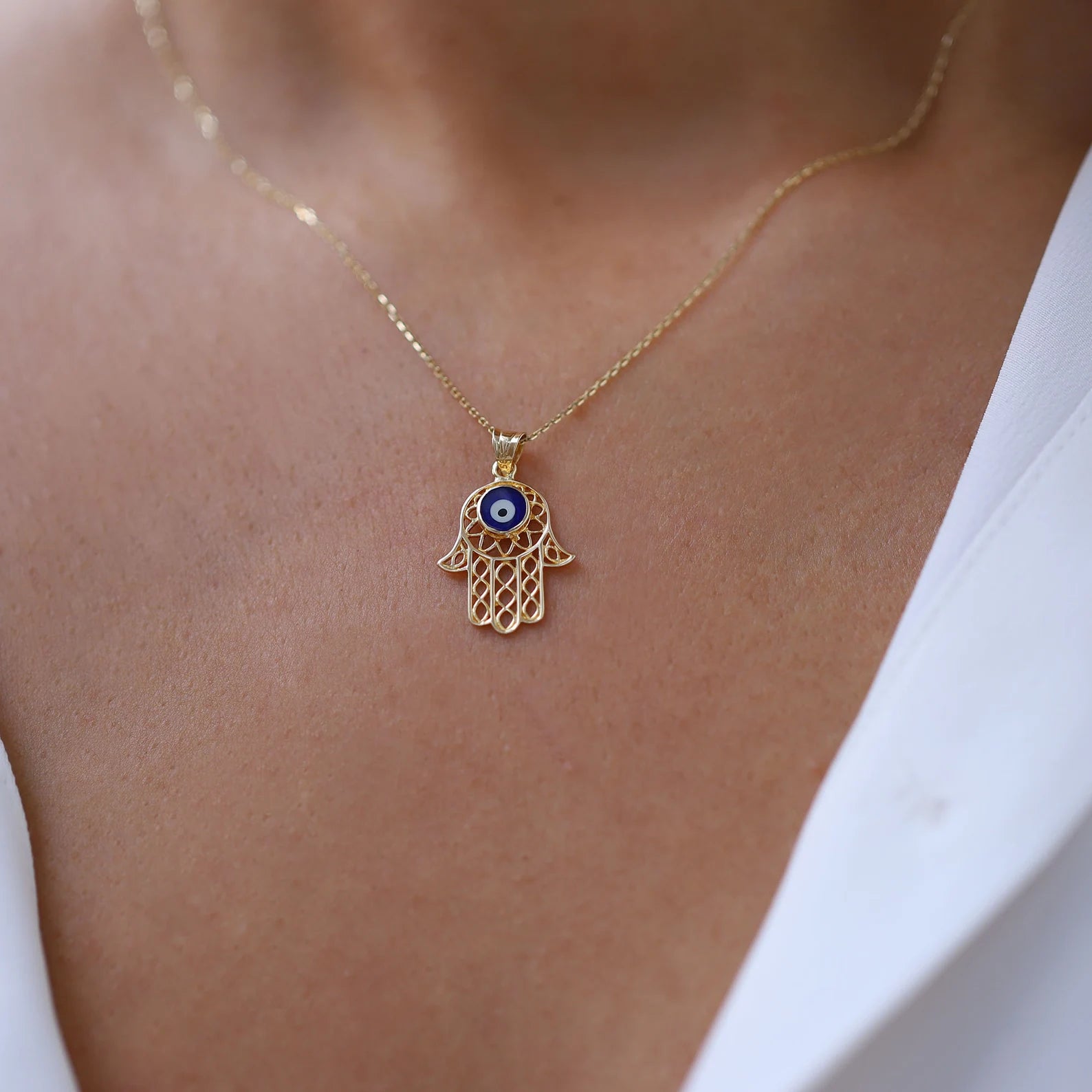 Protective Evil Eye Necklace