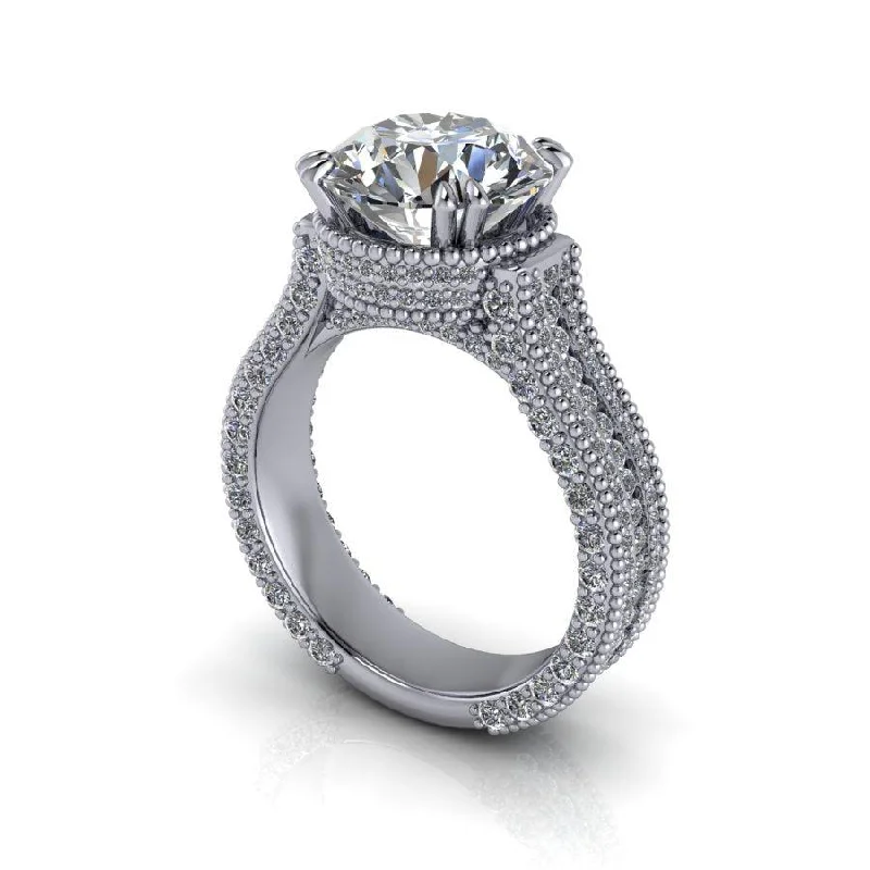 Arabella No. 1 Moissanite Ring