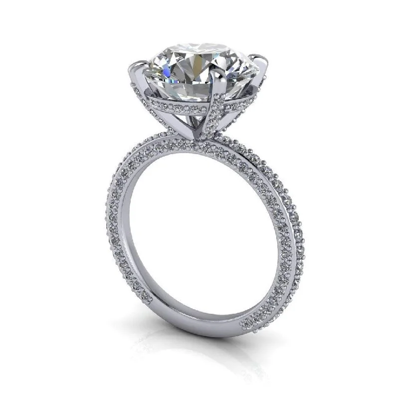 Brighid No. 1 Moissanite Ring