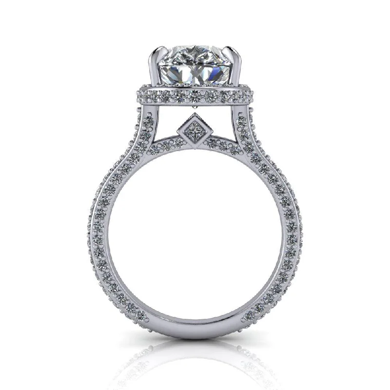 Emaline No. 1 Moissanite Ring