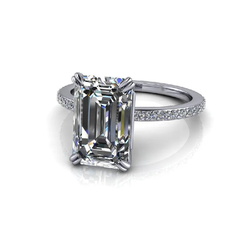 Whitley No. 1 Moissanite Ring