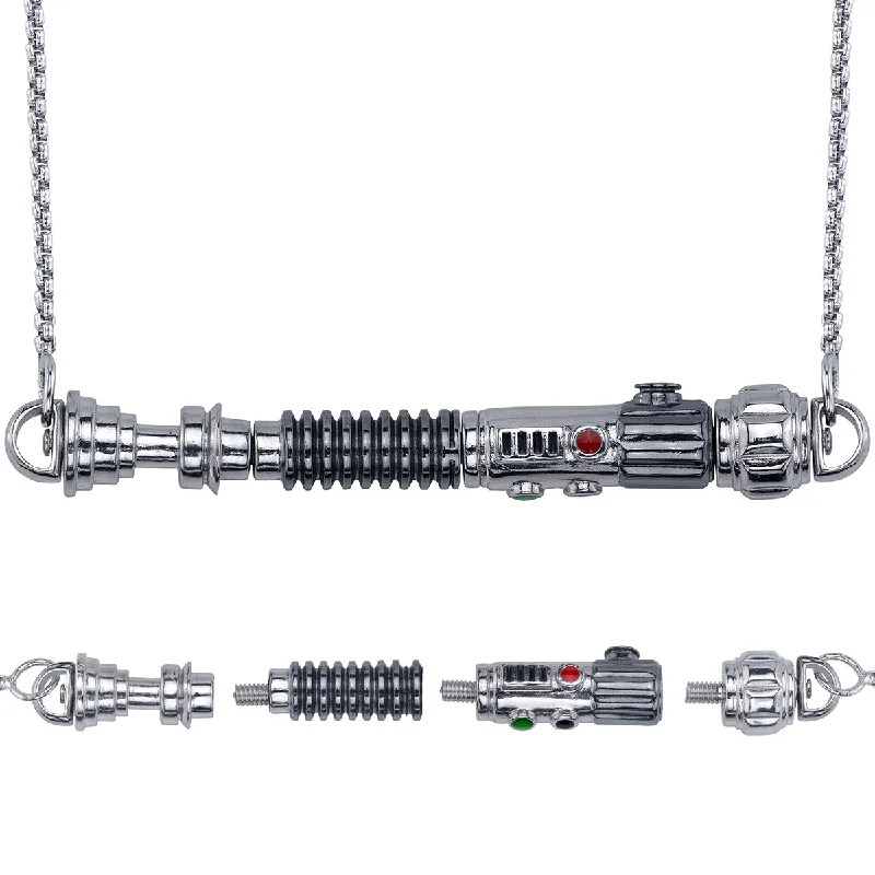 Star Wars X RockLove LIGHTSABER WORKSHOP Duty and Resolve Lightsaber Necklace