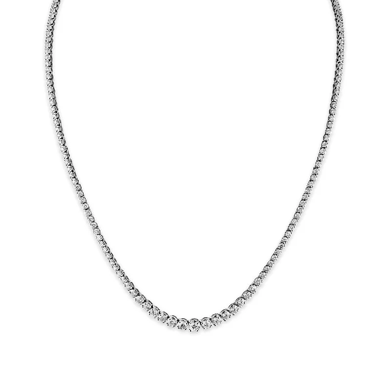 Signature EcoLove 5 CTW Lab Grown Diamond 18-inch Necklace in 14KT White Gold