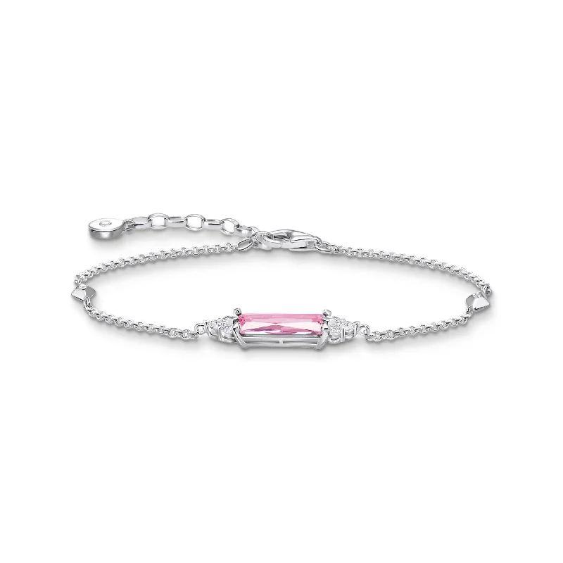 THOMAS SABO Heritage Pink Silver Bracelet