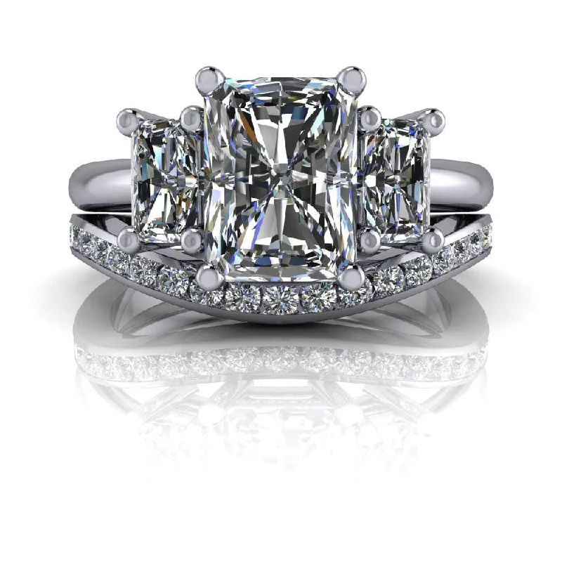 Emersyn No. 2 Moissanite Bridal Set