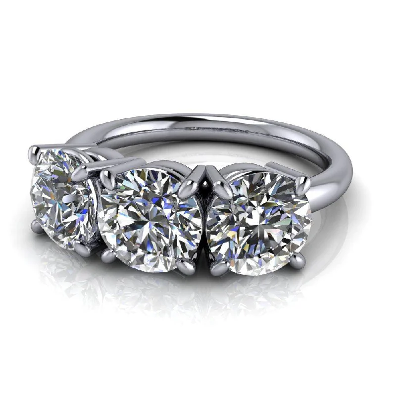 Wanda No. 2 Moissanite Ring