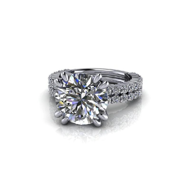 Jessie No. 2 Moissanite Bridal Set