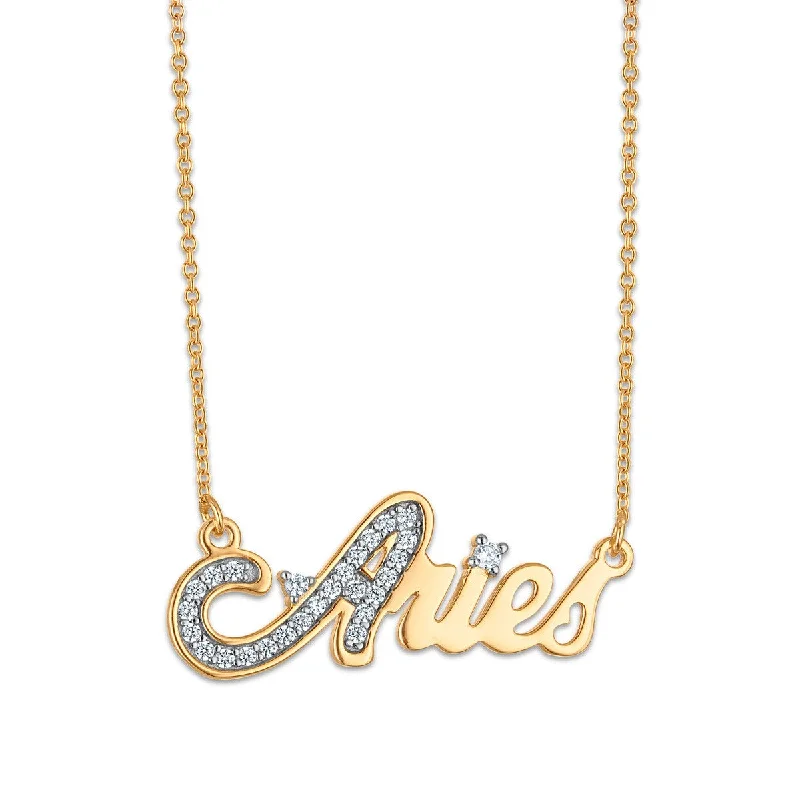 Simone I Smith Collection Aries Necklace in 18KT Gold Plated Sterling Silver