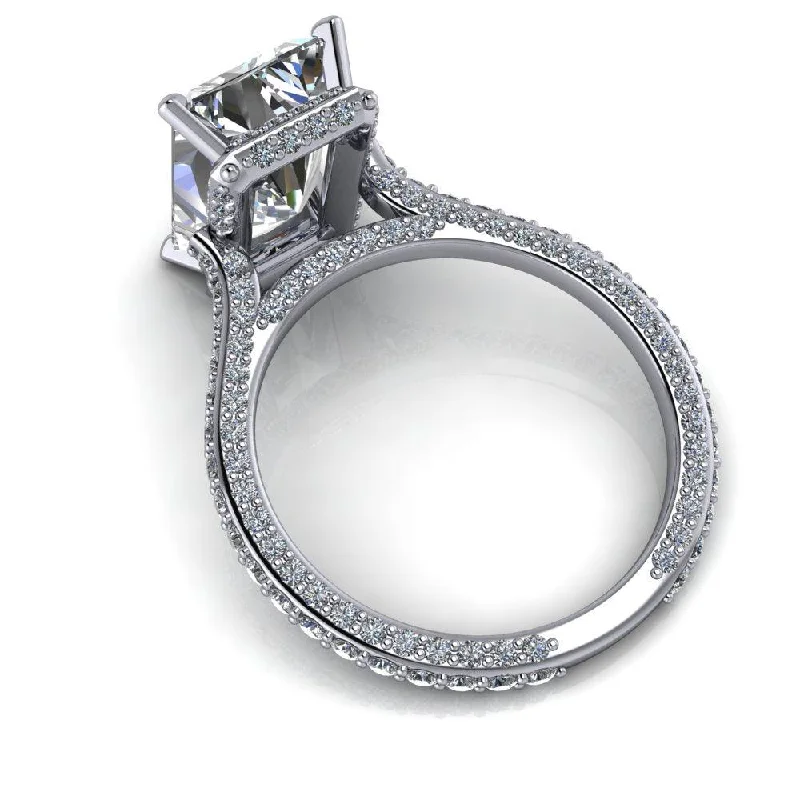 Amelia No. 1 Moissanite Ring